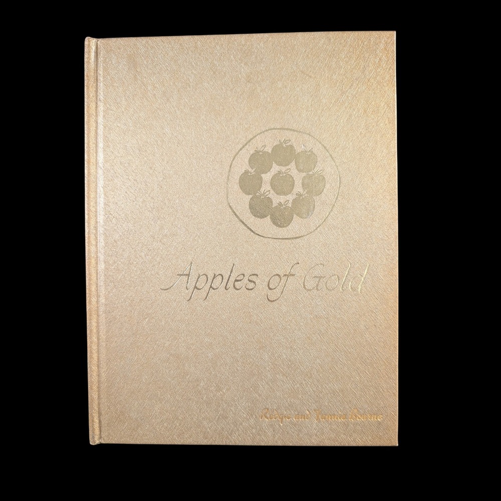 Apples of Gold Jo Petty 1962 Vintage Hardcover Inspirational Quotes CR Gibson